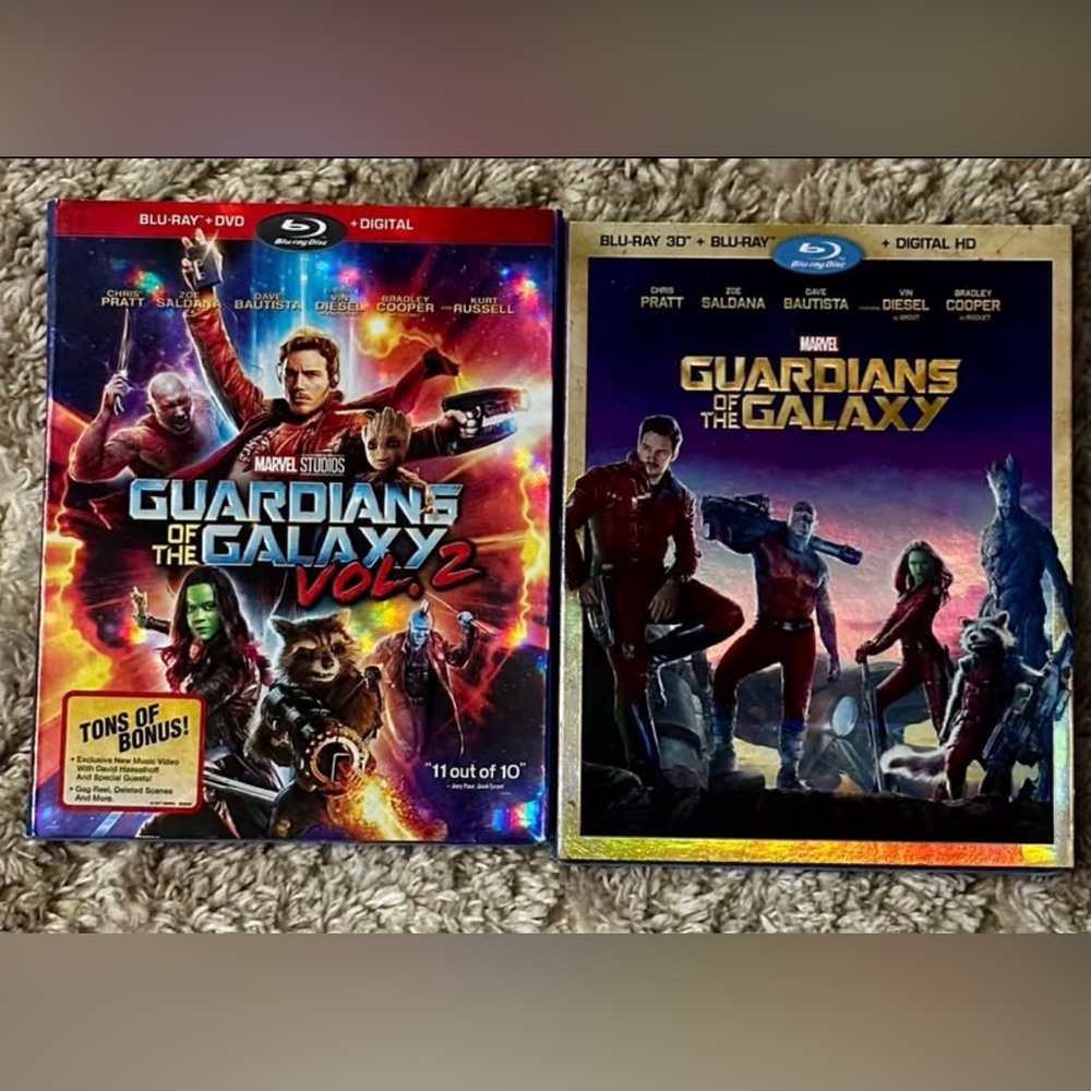 Guardians of the Galaxy Blu-ray, Set of 2